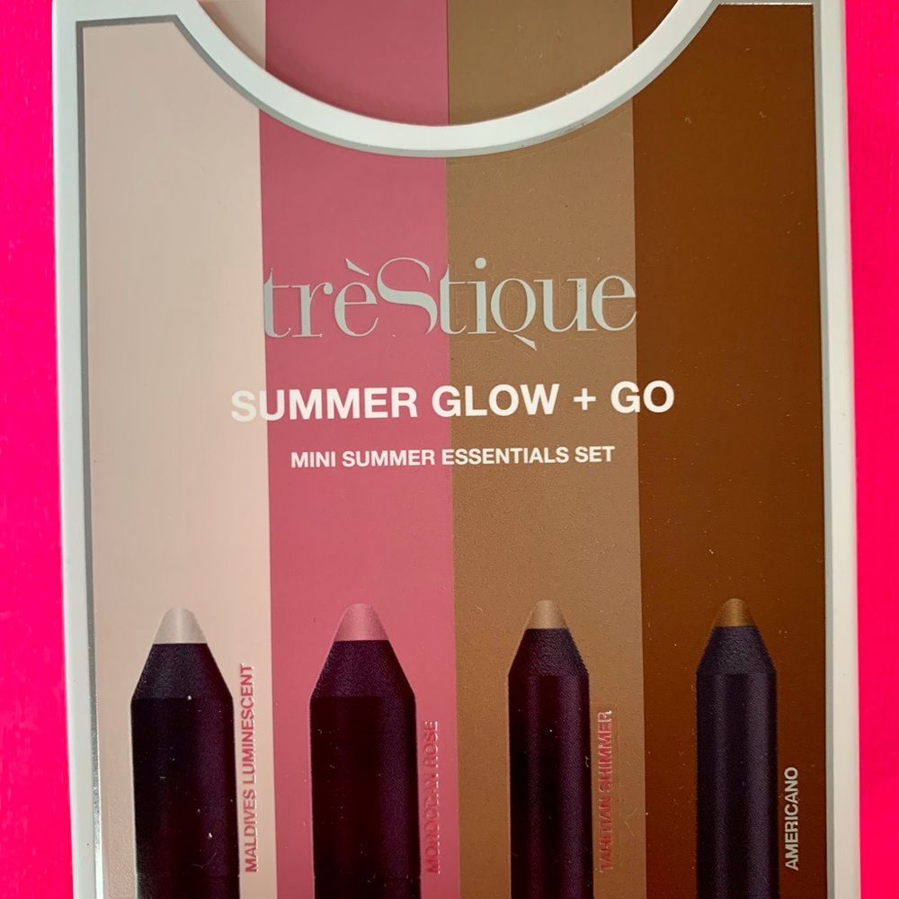 Trestique Summer Glow + Go mini set